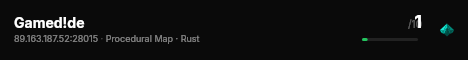 Gamed!de live status badge