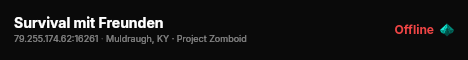 Survival mit Freunden live status badge