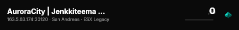 AuroraCity | Jenkkiteema | SlowRP live status badge