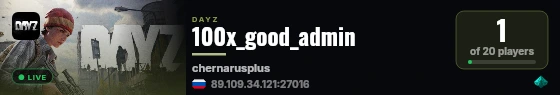 100x_good_admin live status badge