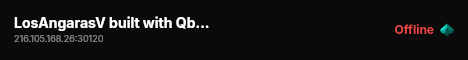 LosAngarasV built with Qbox Project by The Community! live status badge