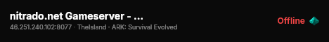 nitrado.net Gameserver - (v361.7) live status badge