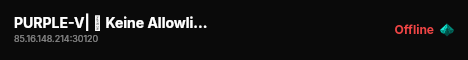 PURPLE-V| ❌ Keine Allowlist ❌ | 🔥 Performance 🔥 | 🛡️ Anti-Cheat 🛡️ live status badge