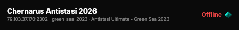 Chernarus Antistasi 2026 live status badge