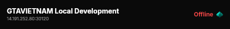 GTAVIETNAM Local Development live status badge