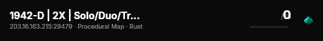 1942-D | 2X | Solo/Duo/Trio/Quad | Weekly | Better Loot live status badge