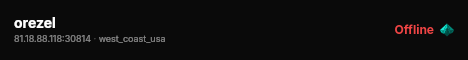 orezel live status badge