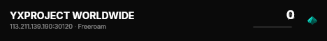 YXPROJECT WORLDWIDE live status badge