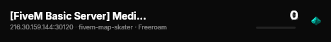 [FiveM Basic Server] Media Test live status badge