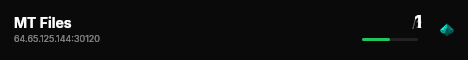 MT Files live status badge