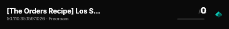 [The Orders Recipe] Los Santos Metro R live status badge