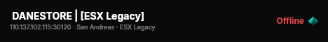  DANESTORE | [ESX Legacy] live status badge