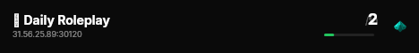 🌍 Daily Roleplay live status badge