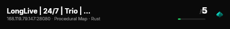 LongLive | 24/7 | Trio | 2x sever live status badge