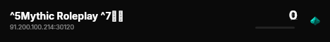 ^5Mythic Roleplay ^7🇧🇪 live status badge