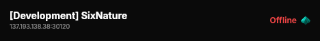 [Development] SixNature live status badge