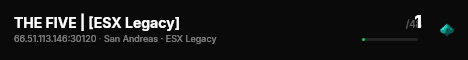 THE FIVE | [ESX Legacy] live status badge