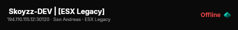  Skoyzz-DEV | [ESX Legacy] live status badge
