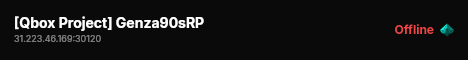 [Qbox Project] Genza90sRP live status badge