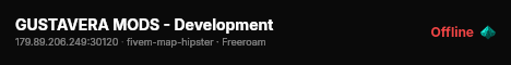GUSTAVERA MODS - Development live status badge
