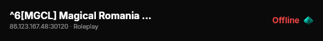 ^6[MGCL] Magical Romania Roleplay live status badge