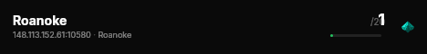 Roanoke live status badge
