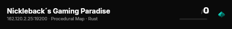 Nickleback´s Gaming Paradise live status badge