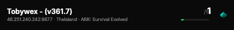 Tobywex - (v361.7) live status badge
