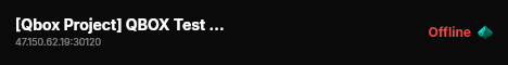 [Qbox Project] QBOX Test Server live status badge