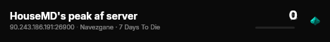 HouseMD's peak af server live status badge