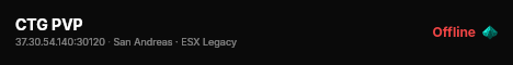 CTG PVP live status badge