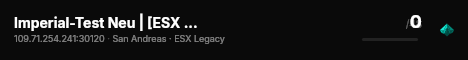 Imperial-Test Neu | [ESX Legacy] live status badge