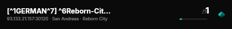 [^1GERMAN^7] ^6Reborn-City^7 V4 | Keine Allowlist live status badge