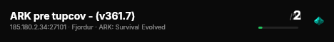 ARK pre tupcov - (v361.7) live status badge