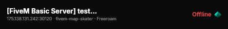 [FiveM Basic Server] test cloth live status badge