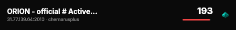 ORION - official # Active Admins - Hight fps live status badge