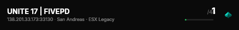 UNITE 17 | FIVEPD live status badge