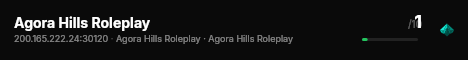 Agora Hills Roleplay live status badge