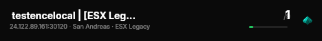  testencelocal | [ESX Legacy] live status badge