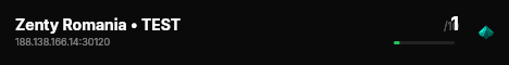 Zenty Romania • TEST live status badge