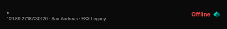 . live status badge