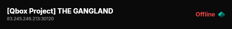 [Qbox Project] THE GANGLAND live status badge