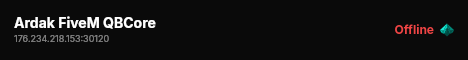 Ardak FiveM QBCore live status badge