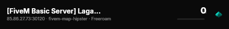 [FiveM Basic Server] Lagandi Peds live status badge