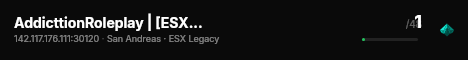 AddicttionRoleplay | [ESX Legacy] live status badge