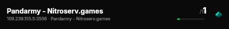 Pandarmy - Nitroserv.games live status badge