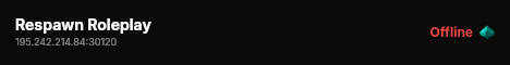 Respawn Roleplay live status badge