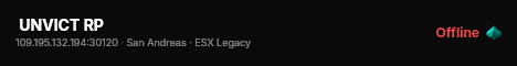  UNVICT RP live status badge
