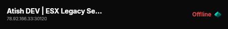 Atish DEV | ESX Legacy Server live status badge