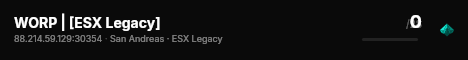 WORP | [ESX Legacy] live status badge